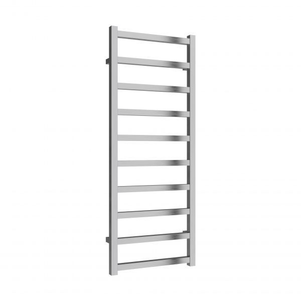 Reina Fano Vertical Aluminium Designer Towel Rails in Satin Bronze Fin –