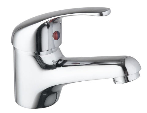 Classic Monobloc Basin Mixer Tap, Cloakroom Tap with Click Clack Waste - www.ultrabathroom.com