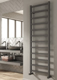 Reina Fano Vertical Aluminium Designer Towel Rails in Anthracite Finish