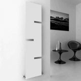 Reina Fiore Vertical Panel Designer Radiator in White Finish