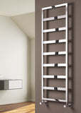 Reina Rezzo Vertical Designer Towel Rail in Chrome Finish